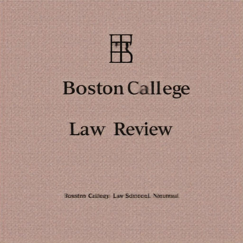 Boston College Law Review